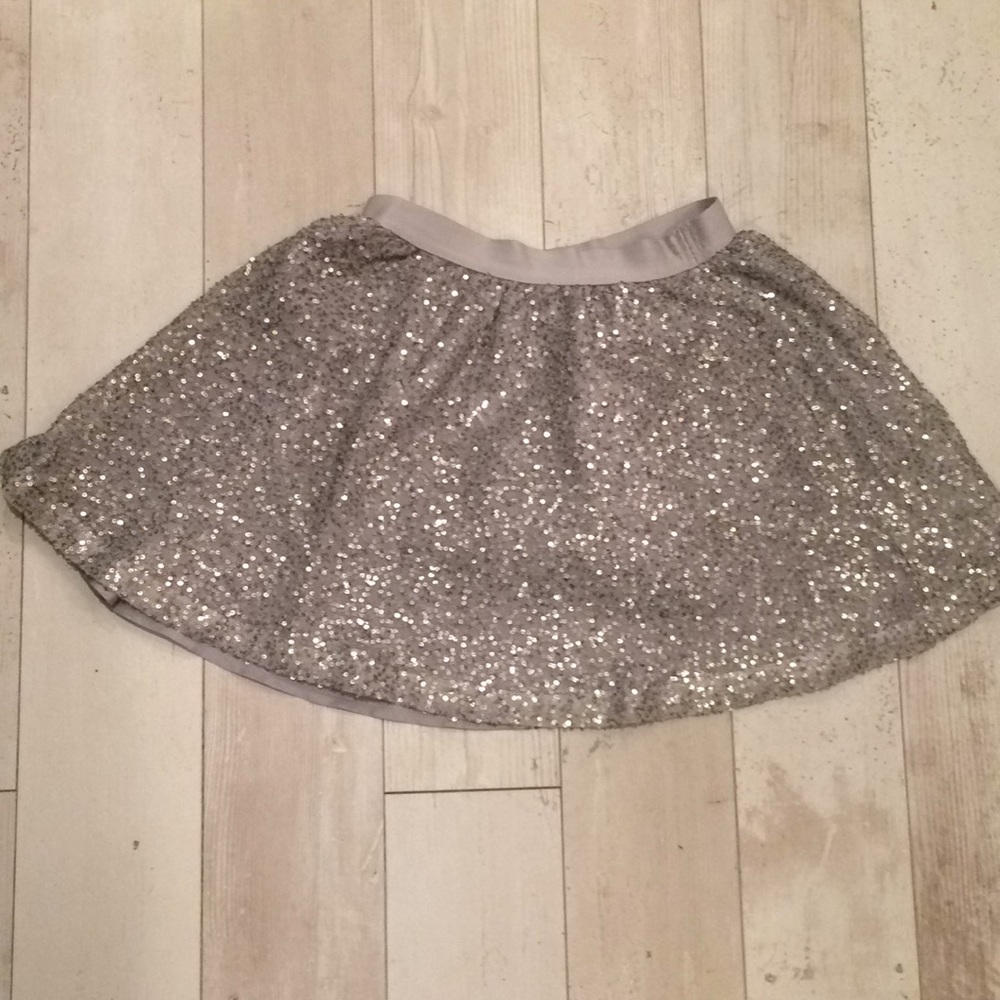Silver skirt